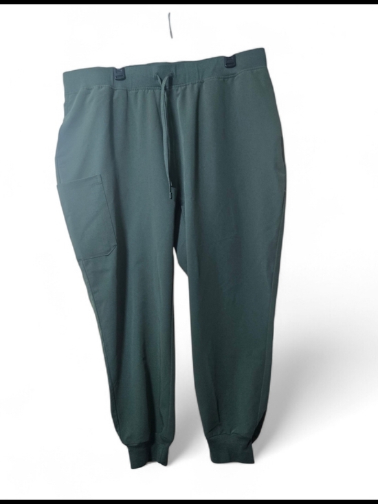 Mandala Other - Mandala Scrubs Jogger Pants Olive Green Elastic Waist Drawstring Medical Sz 2XL